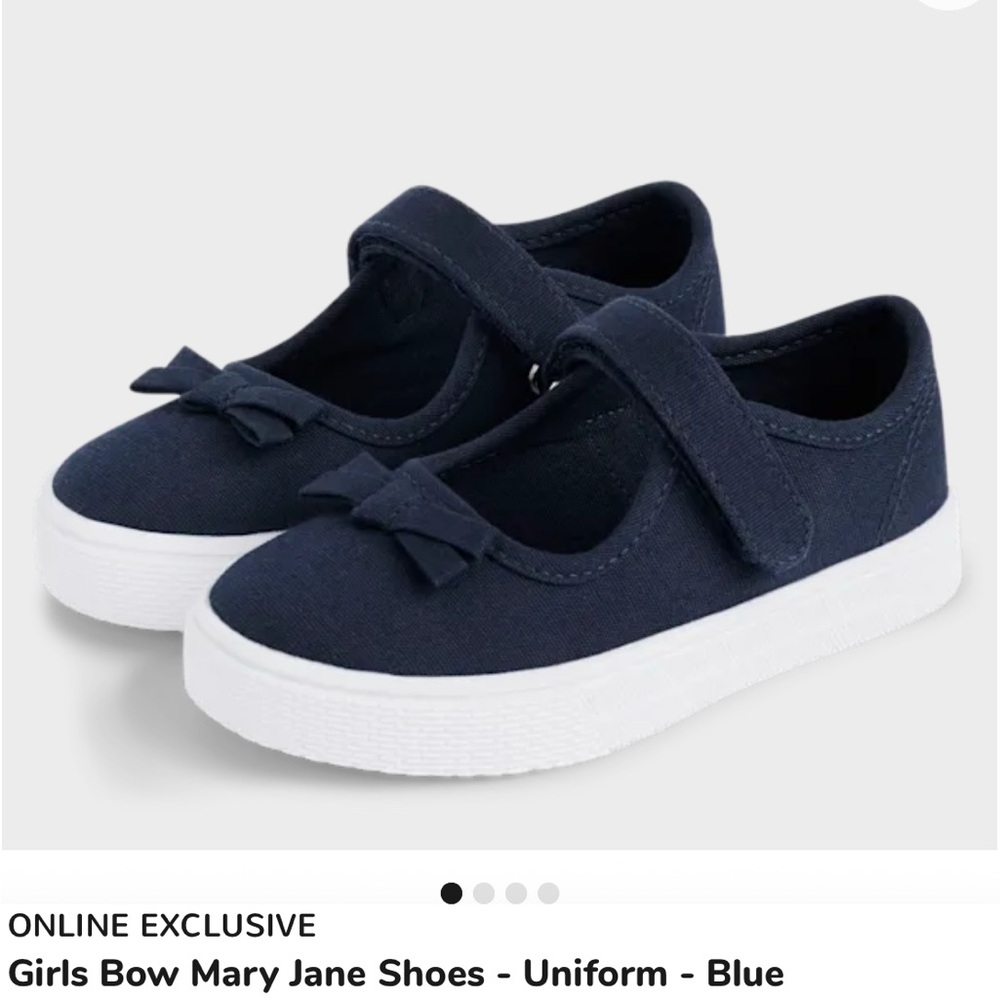 The Children's Place - size 10 mary Jane shoes uniform
